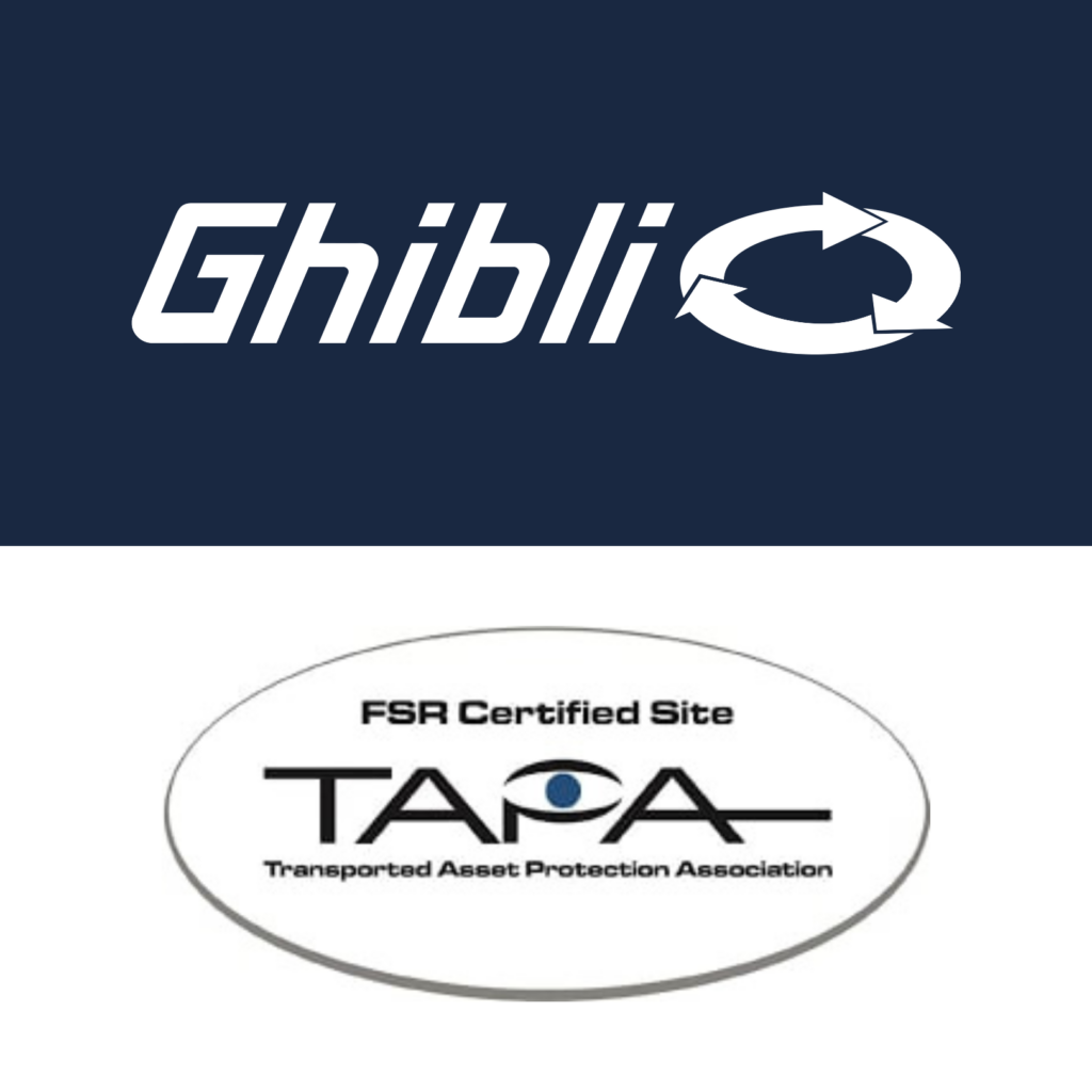 Garantált biztonságot nyújtunk a TAPA FSR C tanúsítvánnyal igazolva Ghibli TAPA FSR C tanúsítvány a garantált biztonságért - Ghibli Logisztikai Központ